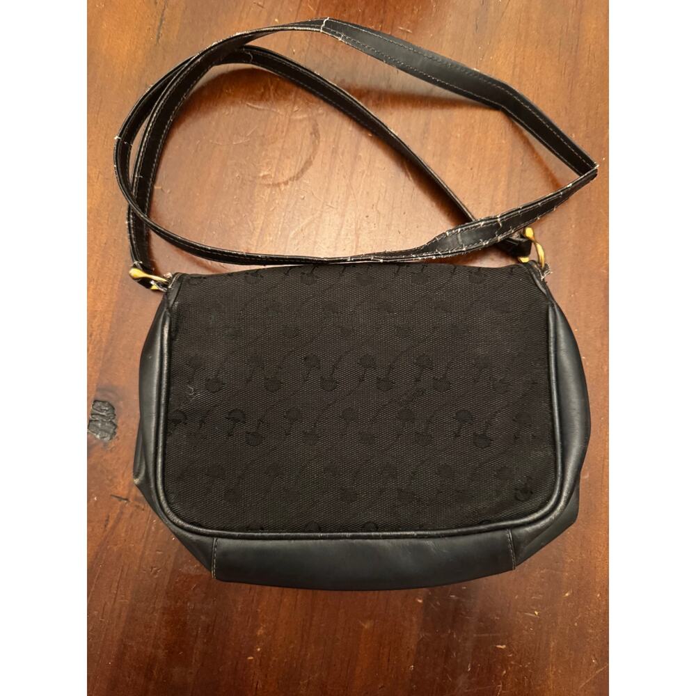 RARE-Vintage 1970s Gucci Horsebit Canvas 2-Way Convertible Clutch Shoulder Bag - Picture 5 of 7